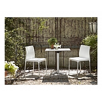 Domino folding table base